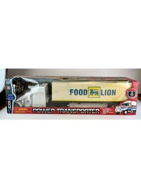 Vtg NIB Power Transporter Food Lion Truck Remote Control R/C 18 Wheeler Semi 24"